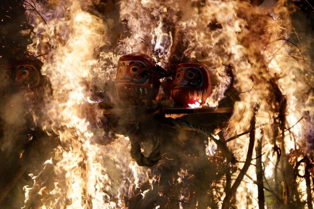 Togakushi Dondoyaki Fire Festival